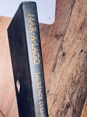 Mar-a-Lago by Laurence Leamer - Black Hardcover Book